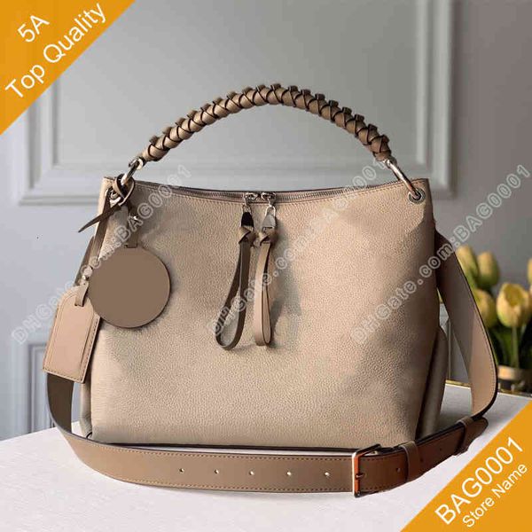 

5a commuter bag middle-sized genuine leather hollowed-out shoulderbag cross body wallet with box b120 (56084 -) bag0001