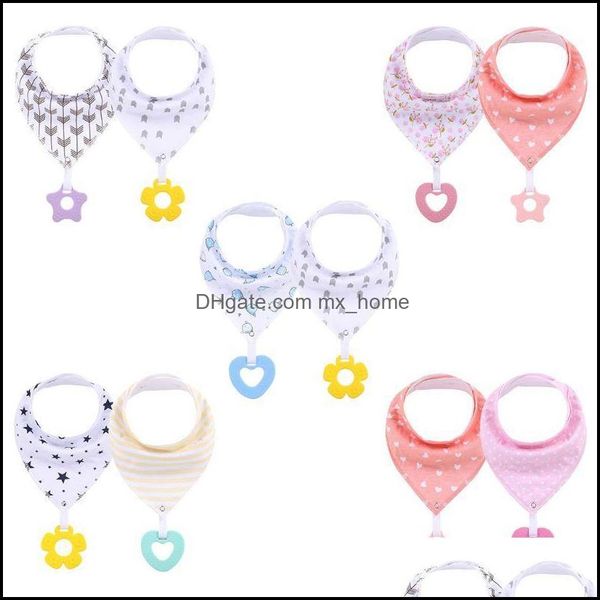 

bibs & burp cloths baby feeding baby, kids maternity pcs born with bpa- teether bandana cartoon triangle bib saliva towel scarf infant cloth