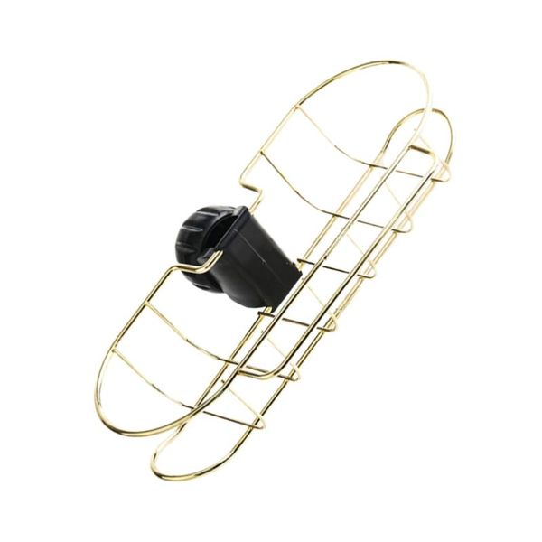 

storage baskets drain rack basket sponge dishcloth holder organizer kitchen gadgets for home bathroom (golden)