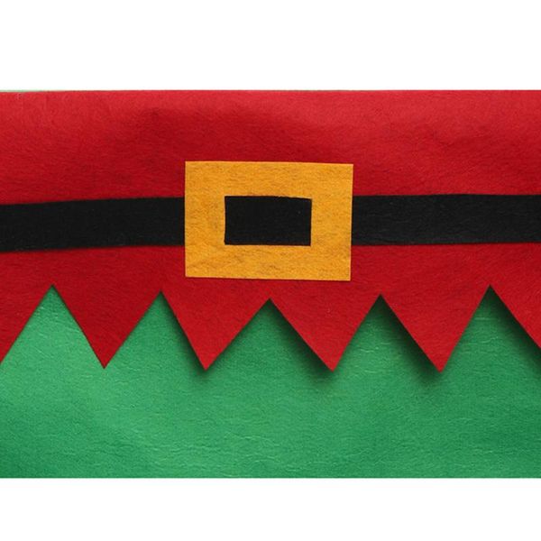 

bath mats boots decor chair leg cover floor protector 4pcs santa christmas