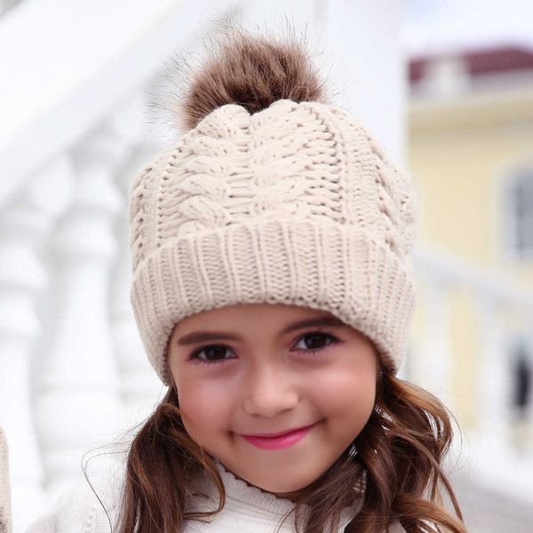 

2021 fashion baby hat h338xh twist pullover casual knitting wool, Yellow