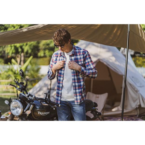 

2021 spring new vintage denim plaid shirts men indigo casual plus size 100% cotton shirt sj170641 adzd, White