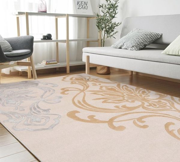 

wallpapers european retro vintage luxury pattern golden abstract bedroom floor pvc self-adhesive wallpaper