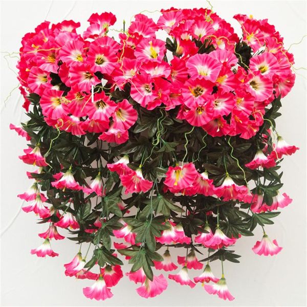 

decorative flowers & wreaths artificial fake morning glory for wedding party office decoration home de0coration table bulk