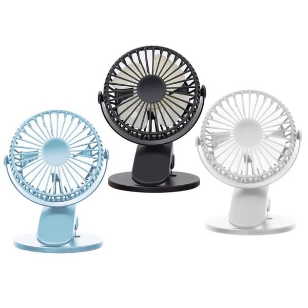 

electric fans portable usb rechargeable clip fan deskair cooler adjustable 360 rotation angle for office household