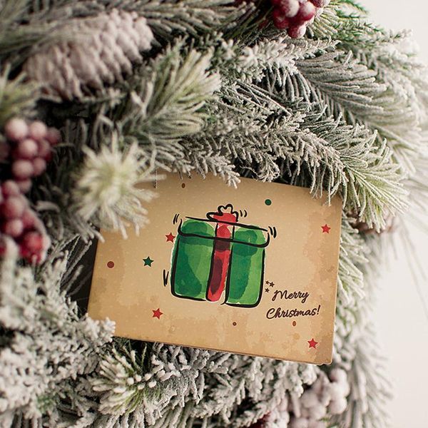 

greeting cards 1 set of 10 pcs fashion printing blessing with envelopes for party