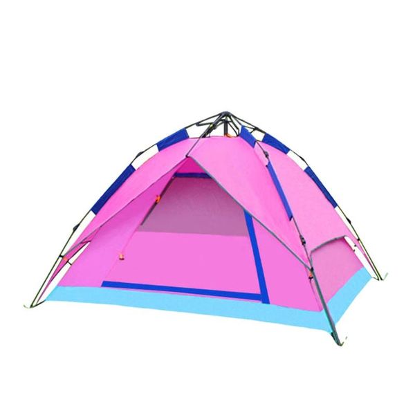 

tents and shelters the automatic camping two-person double deck tent waterproof outdoor ultra-light easy to carry limited time offer