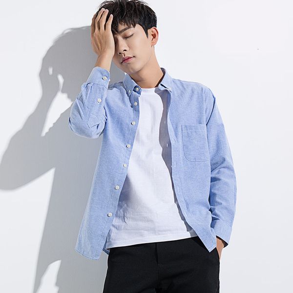 

men's casual shirts shirt with long sleeves, casual teenage male sleeves for spring and autumn 6qcx, White;black