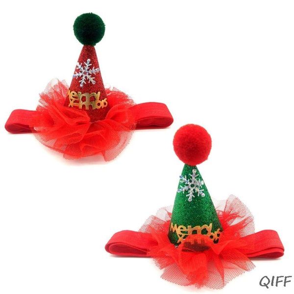 

dog apparel cat christmas hat sequined costume lace headwear cap pet xmas hats