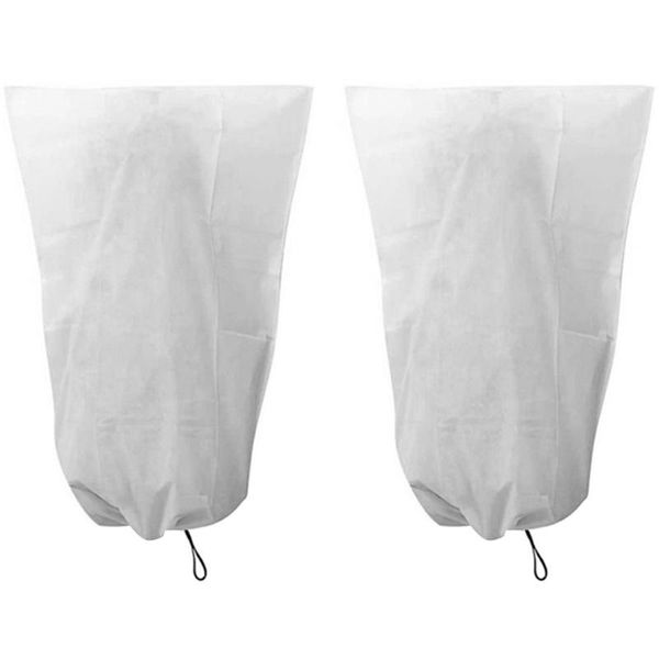 

other garden supplies plant covers e protection for winter 1.2x1.8m frost tree drawstring bags cold weather, 2pcs
