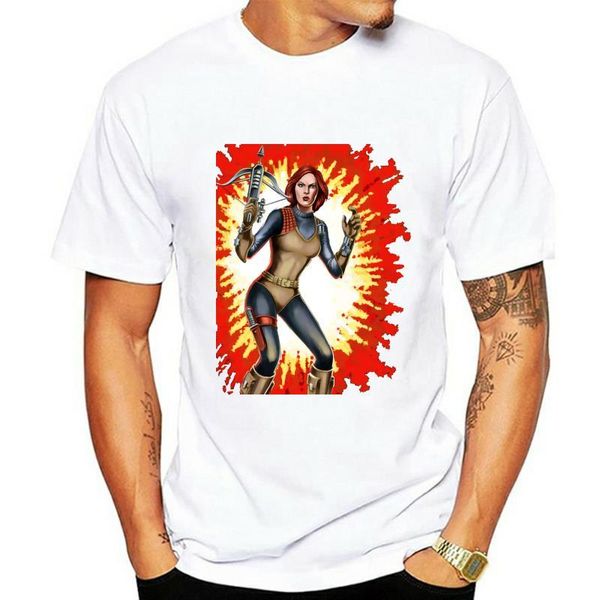 

men's t-shirts g i joe t-shirt scarlet shirt, White;black