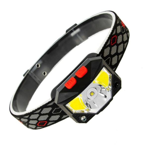 

headlamps 2021 usb rechargeable portable headlight, 8 modes waterproof headlight with motion sensor and built-in battery for outdoor use