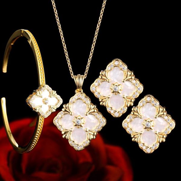 

wedding jewelry sets jankelly african 3pcs bridal zirconia for women & more dubai nigeria cz crystal, Slivery;golden