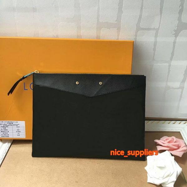 Moda Novo estilo marca homens bolsa de lona bolsa de desenhista bolsa de bolsa de bolsa de panela Voyage carteira de couro bolsa embreagem m62937 sacos gc # 124