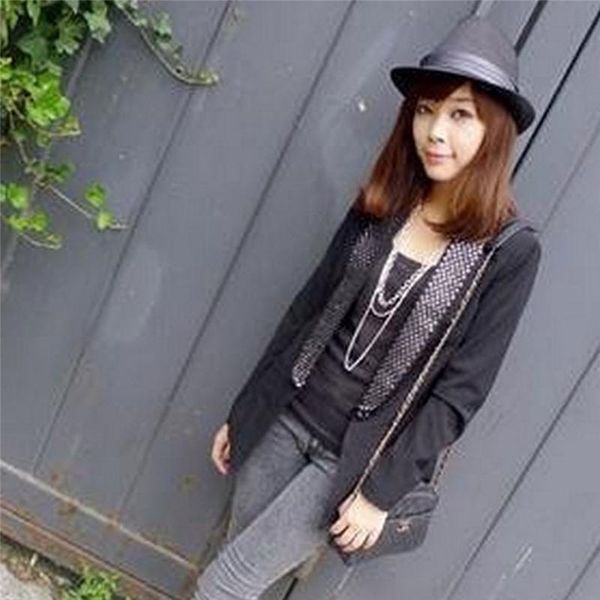 

chains vintage style multi-layer women's multi-chain necklace, Silver