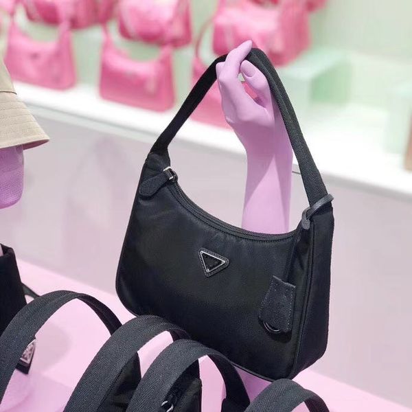 

new style womens handbag kendall bag celebrity hobo mid-ancient nylon retro underarm bag baguette bags shoulder portable