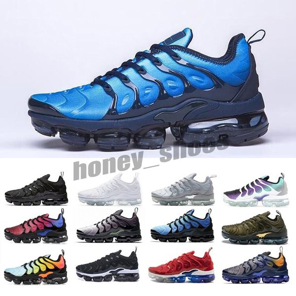 

eur 36-46 tn plus running shoes for men women black electric green metallic gold triple white black ash blue man sports sneakers trainers h1