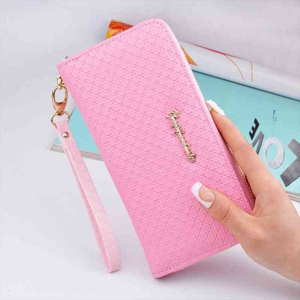

fashion long pu women wallet clutch womens purse phone female case pocket carteira femme, Red;black