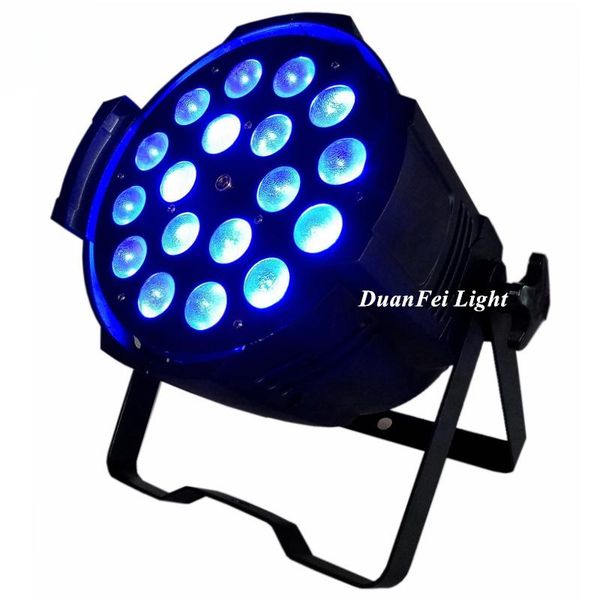 

effects (flycase) 10pcs indoor light entertainmentled zoom 18x10w rgbw ledcan lights dmx ip20