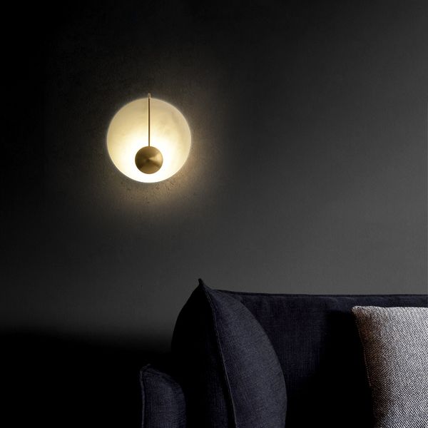 

nordic glass ball modern creative wall lamp nightstand room being fourth golden corridor covers luminary lighting tl0r