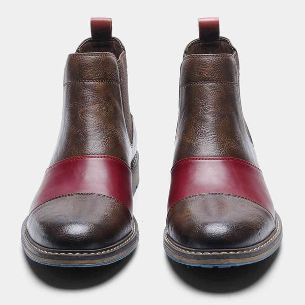 

dress shoes botas masculinas chelsea botas de tornozelo wootten tamanho da marca 7-13 masculino sapatos casuais inverno para homem o5fg, Black