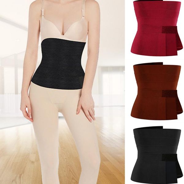 

women's shapers waist trainer shaperwear belt women slimming tummy wrap corset stretch bands cincher body shaper fajas control strap, Black;white
