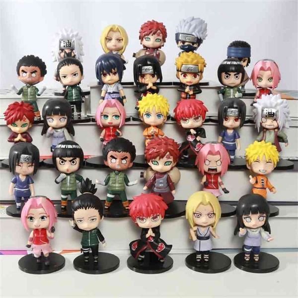 

animation q version fire shadow ninja hand made model cake decoration toy doll