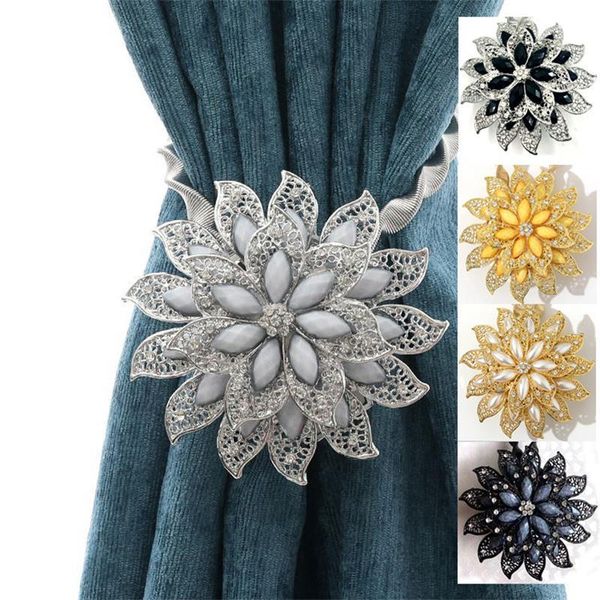 

other home decor spring magnetic buckle curtain tiebacks rhinestone accessories for bedroom living room decorative holdback clip