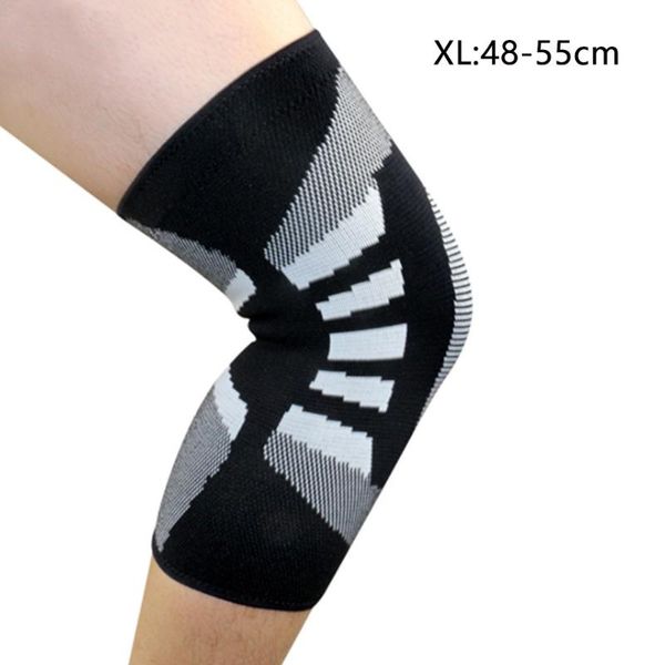 

elbow & knee pads support lightweight prevention pad compression badminton practical sports running anti slip basketball sleeve nylon, Black;gray