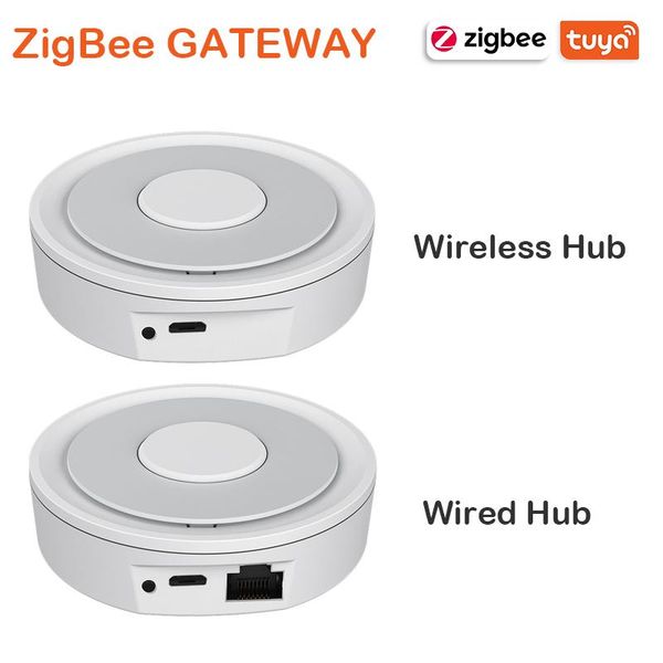 

smart home control tuya zigbee 3.0 gateway wireless hub bridge app life remote protocol works with alexa