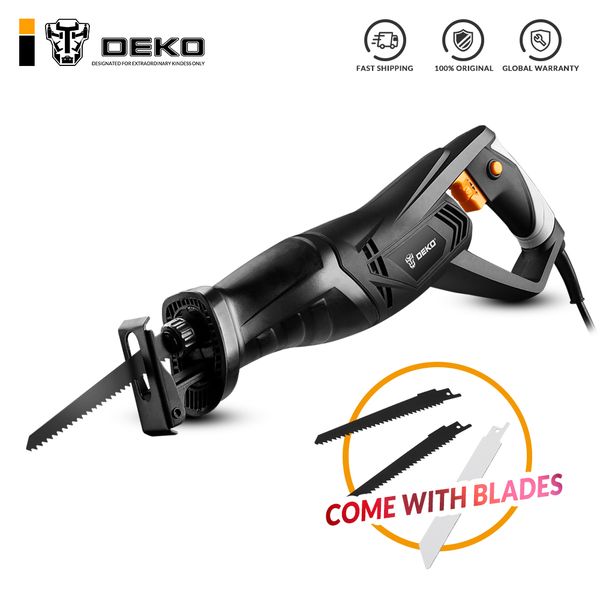 

deko new dkrs01 900w electric saw reciprocating saw with saw blades jigsaw chainsaw tools for wood diy electric tools power tool