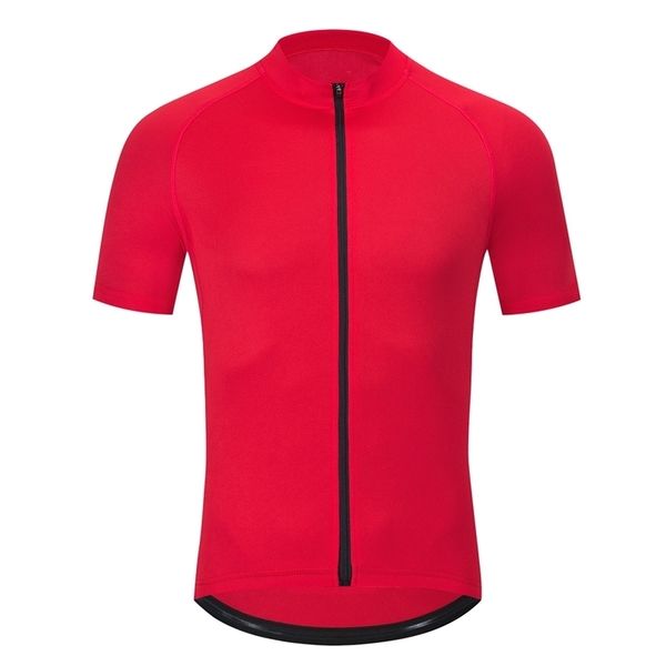 

popular mountain bike short sleeve cycling suit for men and women, Black;red