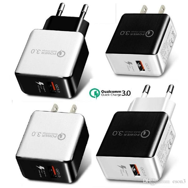 

qc 3.0 fast wall charger usb quick charge 5v 3a 9v 2a travel power adapter fast charging us eu plug for samsung s6 s7 huawei