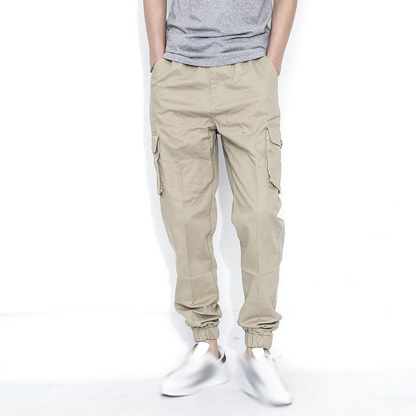 

men's pants joggers men 2021 casual hip hop streetwear sweatpants pantalon hombre khaki male trousers 3xl, Black