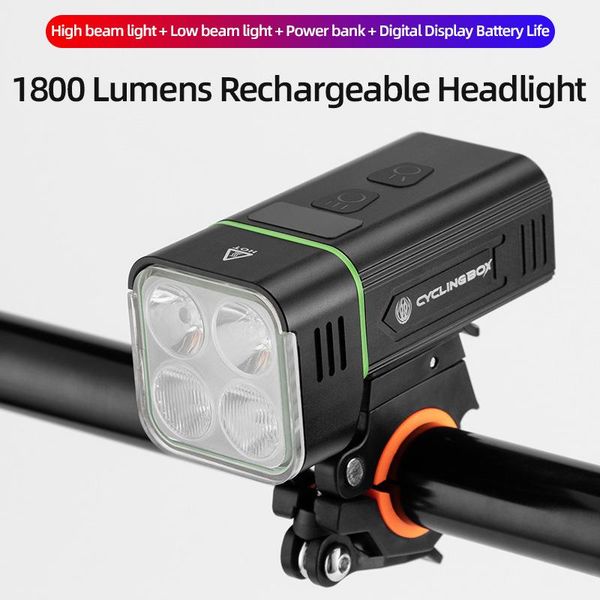 

bike lights bicycle usb rechargeable aluminum alloy far and near beam lights, road mountain headlights riding equipment