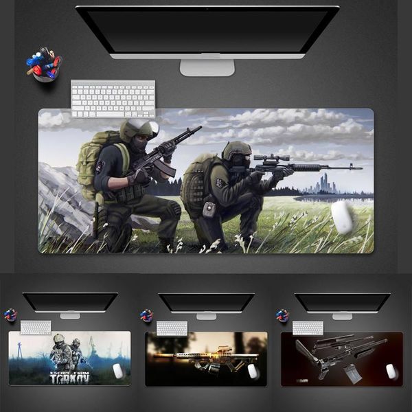 

mouse pads & wrist rests escape from tarkov mice gamer soft pad desk table protect game office work mat x xl non-slip lapcushion