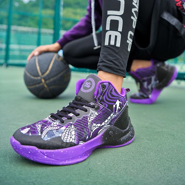 

new trend high-basketball shoes men women sports shoes basket homme outdoor basketball sneakers traning shoe plus size#45