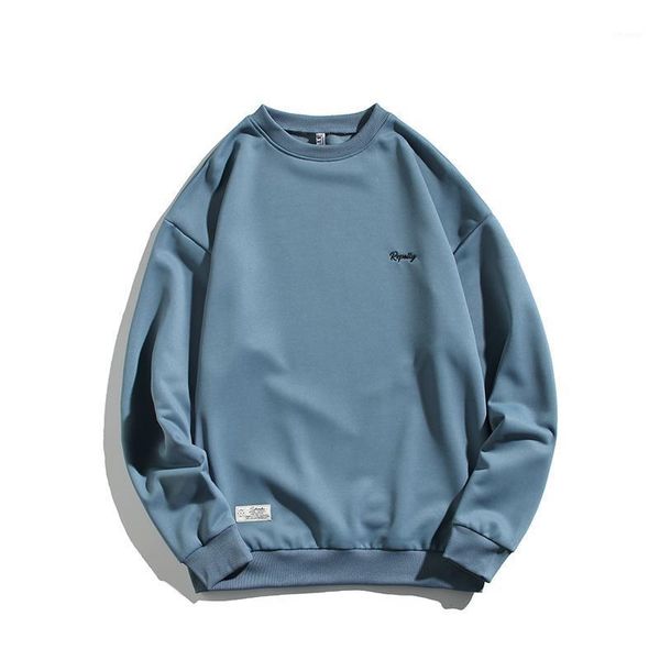 

men's hoodies & sweatshirts 2021 patchwork color solid hip hop streetwear sweatshirt black white spring autumn casual clothes