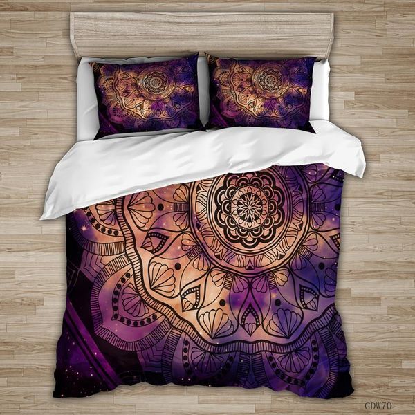 

bedding sets 3d print mandala bohemia set bedroom home decor fashion bed custom  king single pillowcase soft duvet cover