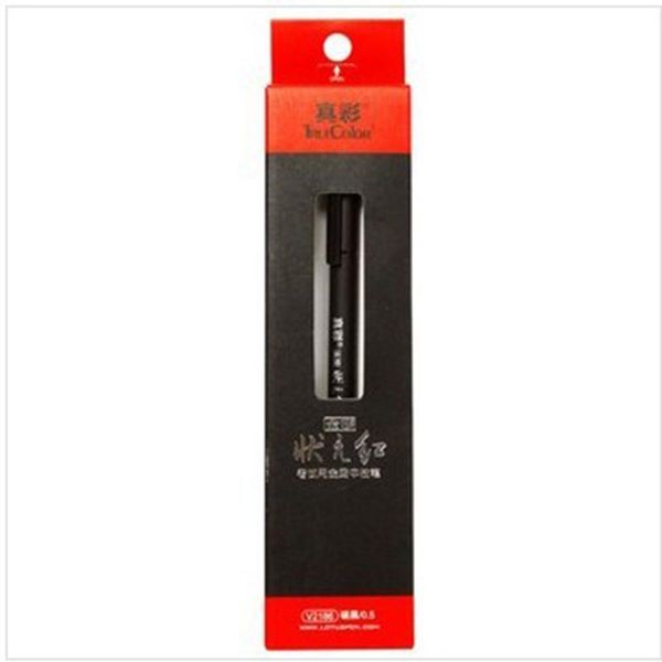

gel pens truecolor 0.5mm full metal neutral pen needle signature jinbang champion red special exam v2186