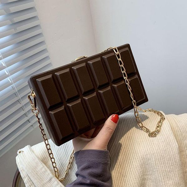 

cross body 2021 trendy chain atmosphere messenger bag retro portable small square fashion lady western box female