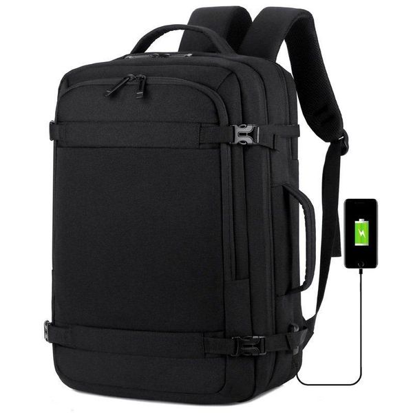 

men's business travel backpack multifunctional waterproof usb charging luxury large capacity sports male bagpack