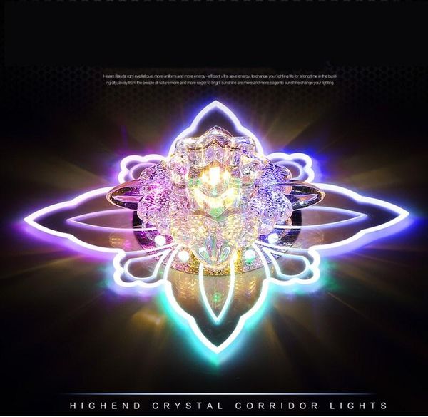 

modern butterfly hallway crystal colorful led ceiling light corridor mirror ceiling lamp aisle veranda lighting ac220v