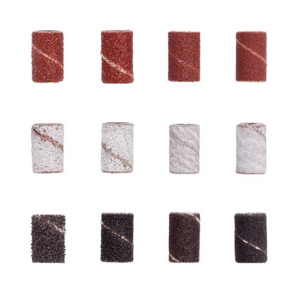 

nail art equipment 1set foot care sanding bands pedicure tools electric drill accessories, Silver