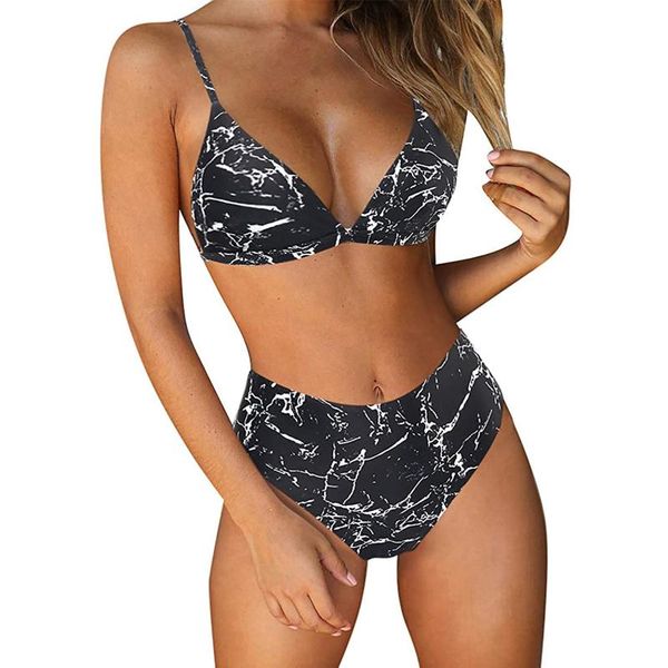 

one-piece suits bikinis push up swimwear women swimsuits 2021 red ruffle bikini set floral print biquini thong bathing summer