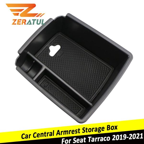 

car organizer zeratul auto container glove case for seat tarraco 2021 central armrest storage box accessories