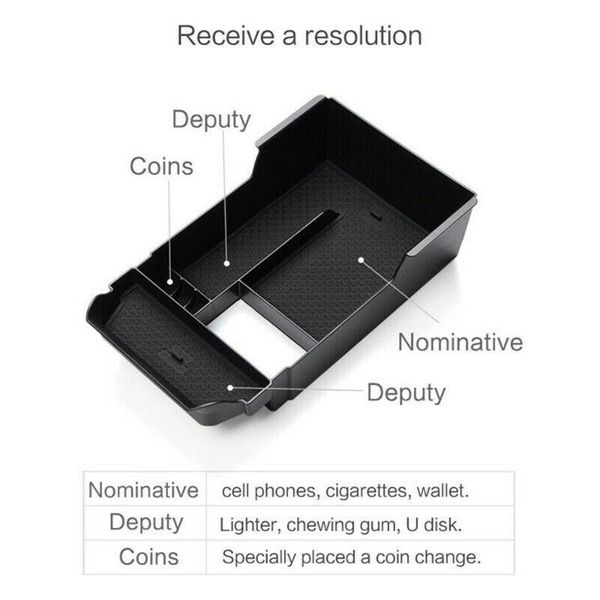 

car organizer tidying storage box abs armrest central control environmentally for cx-30 2021 brand