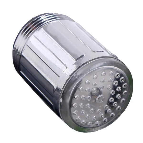 

kitchen faucets temperature control three color seven change light-emitting faucet energy saving luminous