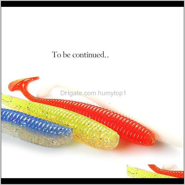 

80mm 10pcs/bag fishing lures soft lure artificial bait predator tackle jerkbait for pike and bass 6qrxn qn13t