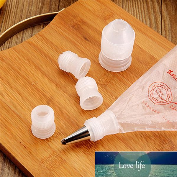 10 pçs / definir acoplador adaptador de gelo cano de gelo saco de bico de bolo de bolo de creme de creme decoração ferramenta diy bolo decorando